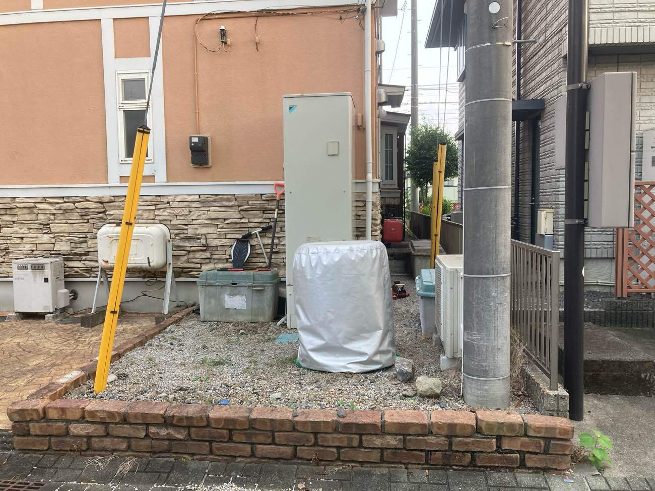 サイクルポートを解体してスッキリしました！