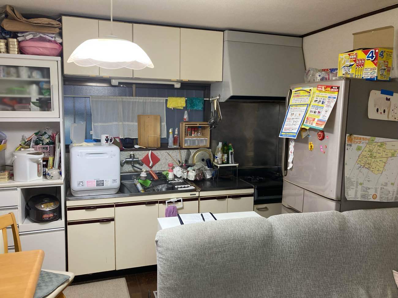 キッチンの入れ替え工事（宇都宮市）