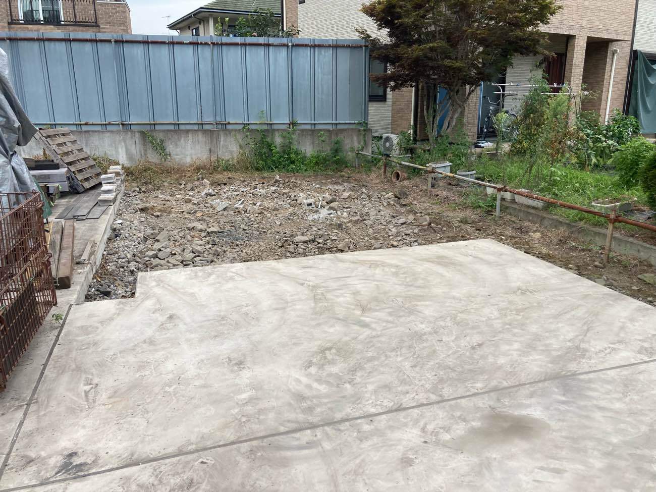 施工後：全て解体してスッキリしました！