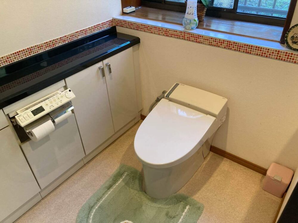 古くなった便器の交換工事（宇都宮市）