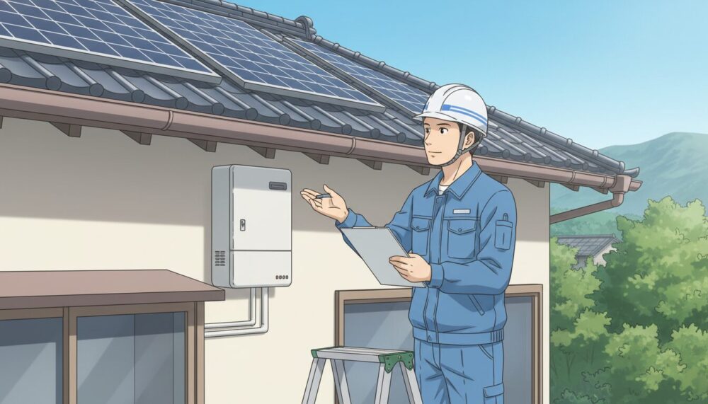 既存太陽光との互換性チェック方法