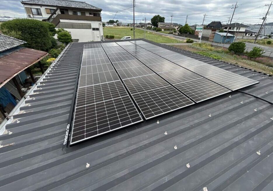 停電・災害に備える太陽光発電蓄電池工事（佐野市）