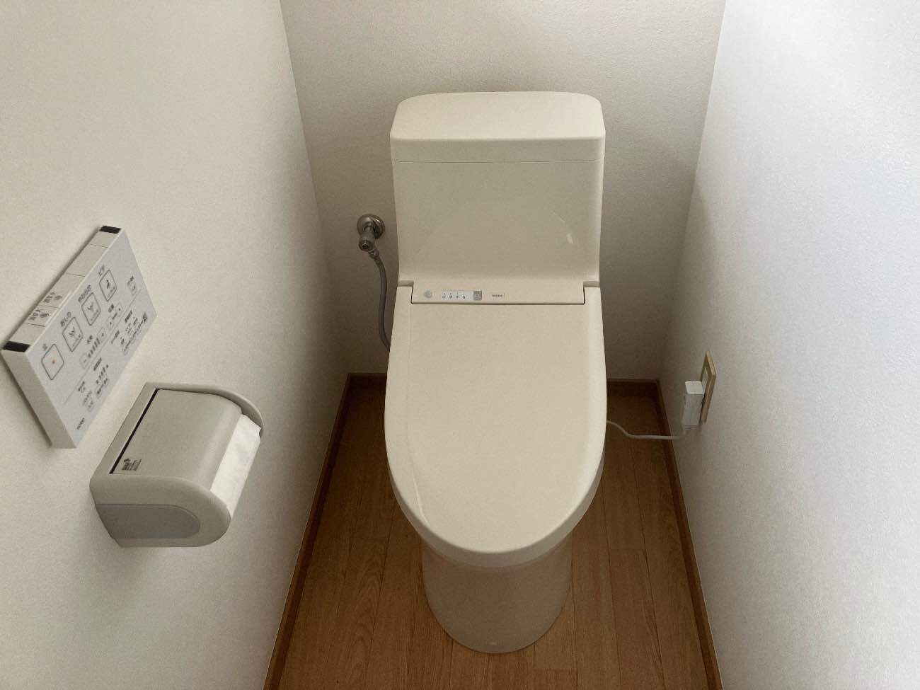 たった1日で完了！古くなったトイレの交換リフォーム（真岡市）
